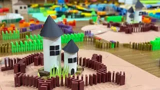 Thumbnail: 20,000 Dominoes: Topple Town - Reactica 2023 Official Topple Video