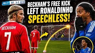 Thumbnail: Beckham's Free Kick Left Ronaldinho Speechless 🤯 | Soccer Aid 2026