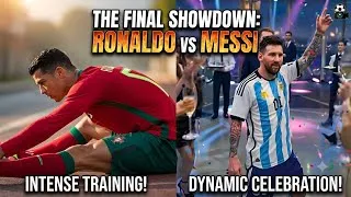 Thumbnail: Ronaldo vs Messi: The Final Showdown Begins Here 😳⚽️!