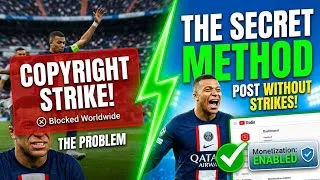 Thumbnail: How to Post Football Highlights WITHOUT Copyright Strikes! 🚫