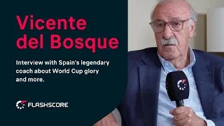 Thumbnail: Exclusive interview for Flashscore News: Vicente del Bosque – Legendary Spanish Coach