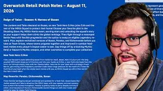 Thumbnail: Patch Notes For Season 4 Of Overwatch Are HERE!! And MORE