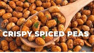 Thumbnail: Crispy Roasted Black-Eyed Peas (Spicy High-Protein Snack) - Flavours Treat