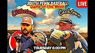 Thumbnail: 2026 South Penn Baseball League Regular Season: GOTW, Littlestown at Cashtown