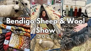 Thumbnail: Bendigo Sheep & Wool Show 2026 + Yarn & Fibre Haul! #ASWS2026