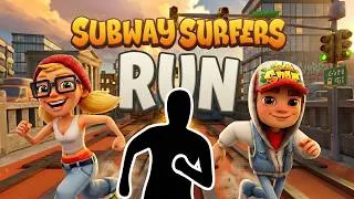 Thumbnail: 4K Immersive Interactive Warm Up丨 SUBWAY SURFERS RUN丨Easy Daily Routine