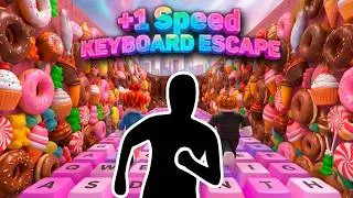 Thumbnail: 4k Immersive Interactive Warm Up丨ROBLOX OBBY +1 Speed Keyboard Escape 🍬🍫丨Easy Daily Routine