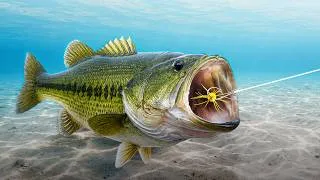 Thumbnail: Fishing for 15lb Bass with Tiny Lures!