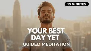 Thumbnail: 😎 Feel Confident, Positive & Aligned: 10 Minute Morning Meditation to Make the Most of Your Day