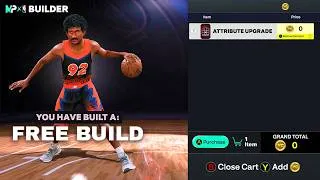 Thumbnail: I Found the BEST $0 Build on NBA 2K26...