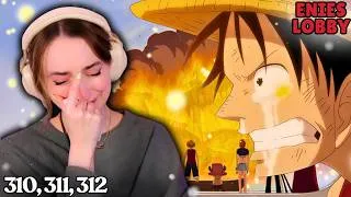 Thumbnail: I'M BROKEN. Thank You, Merry 💔😭 | ONE PIECE | Episodes 310-312 | Reaction