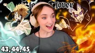 Thumbnail: LUCK & MAGNA vs VETTO!!⚡️ | BLACK CLOVER | Episodes 43, 44, 45 | REACTION VIDEO