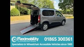 Thumbnail: Peugeot Rifter Wheelchair accessible vehicle SD74BJE