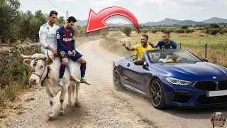 Thumbnail: From Humiliation to Glory! Ronaldo & Messi's Incredible Comeback 🔥