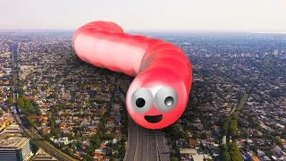Thumbnail: Slither.io in Real Life