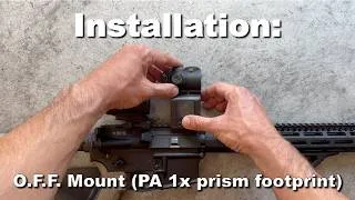 Thumbnail: Installation Guide: O.F.F. Mount for Primary Arms 1X MicroPrisms
