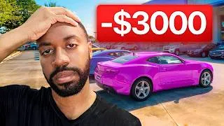 Thumbnail: Car Flipping Mistakes after turning $1k to $100k