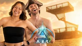 Thumbnail: You Can BUILD on Rafts?! | ARK Survival Ascended Co-Op | Episode 6