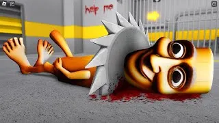 Thumbnail: WHO CUT TUNG TUNG SAHUR HEAD OFF in BARRY'S PRISON RUN! New Scary Obby (#Roblox)