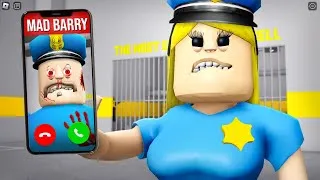 Thumbnail: MAD BARRY CALL BARRY WOMAN in BARRY'S PRISON RUN! New Scary Obby (#Roblox)