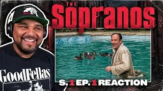 Thumbnail: *I'M FINALLY WATCHING IT!* The Sopranos - Season 1 Ep. 1 *First Time Watching Reaction*