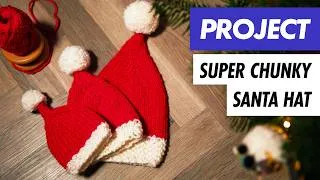 Thumbnail: How to KNIT a SANTA HAT!