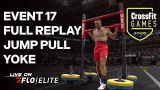Thumbnail: The 2026 CrossFit Games Men's Individual Event 17 Replay | Jump Pull Yoke