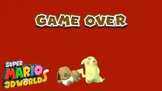 Thumbnail: Eevee + Pikachu Game Over - Super Mario 3D World || Pokemon x Mario Animation