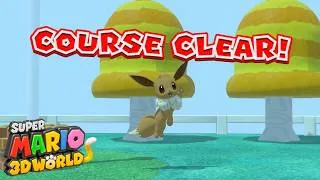 Thumbnail: Eevee Course Clear! - Super Mario 3D World || Pokemon Animation