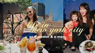 Thumbnail: week in my life as a content creator & mom in my 30s in nyc 🚕 + an interntional giveaway!