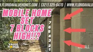 Thumbnail: We Set a Doublewide Manufactured Home 7 BLOCKS HIGH?! (2026)