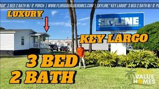Thumbnail: SKYLINE MANUFACTURED DOUBLE WIDE HOME TOUR - THE KEY LARGO (2026)