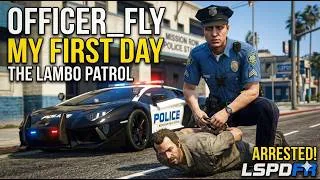 Thumbnail: 🚔 Join the Force: My First Day on the Lambo Patrol!