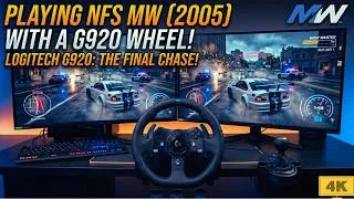 Thumbnail: NFS Most Wanted (2005) + Logitech G920: The Final Chase! 🏎️💨