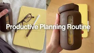 Thumbnail: Digital Plan With Me 🤎 My Productive Morning iPad Planning Routine