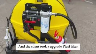 Thumbnail: Custom 650L Diesel Bowser Skid ⛽ | Built to Client Spec