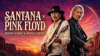 Thumbnail: Santana & Pink Floyd – Desert Echoes & Moonlit Strings | Cosmic Blues Rock Inspired Tribute