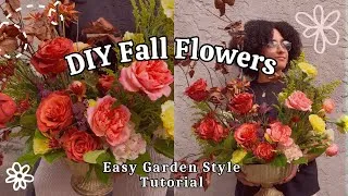 Thumbnail: Easy DIY Fall Flower Arrangement | Garden Style Tutorial for Beginners