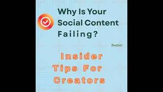 Thumbnail: Why Is Your Social Content BOMBING?  * Top 4 Insider Tips For 2026! * #contenttips #midwestcreatives