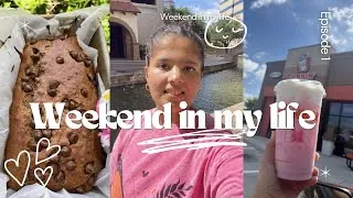 Thumbnail: Weekend in my life vlog | Aesthetic vlog| Baking| Day out| cooking 🌸 Daily vlog