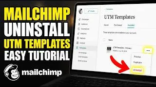 Thumbnail: How to uninstall UTM templates from Mailchimp - Easy Tutorial