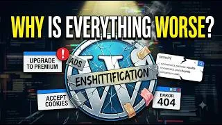 Thumbnail: The Internet's Biggest Problem: Enshittification | Platform Decay Theory