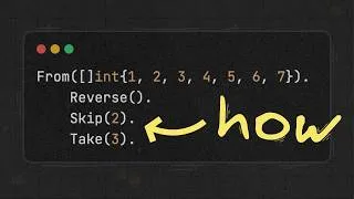 Thumbnail: Implementing Reverse, Skip & Take for a Lazy Iterator in Go!