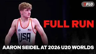 Thumbnail: Every Aaron Seidel match at the 2026 U20 World Wrestling Championships