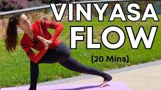 Thumbnail: 20 Min Feel Good Vinyasa Yoga Flow For All Levels