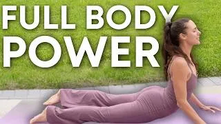 Thumbnail: 28 Min Strong Power Yoga Flow (No Repeats)