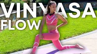 Thumbnail: 27 Min Power Vinyasa Yoga Flow for Full Body Strength & Energy