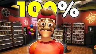 Thumbnail: I Played 100% of Retro Video Store Simulator