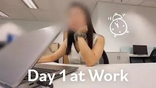 Thumbnail: First Week at My New Job 👩🏻‍💻 | Corporate Life in Singapore 🇸🇬 