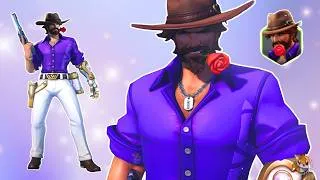 Thumbnail: Cassidy Date Night Skin Character Turnaround | Overwatch [4k]
